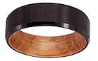 Whiskey Barrel Mens Wedding Bands