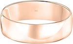 Rose Gold Mens Wedding Bands