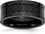 Carbon Fiber Mens Wedding Bands