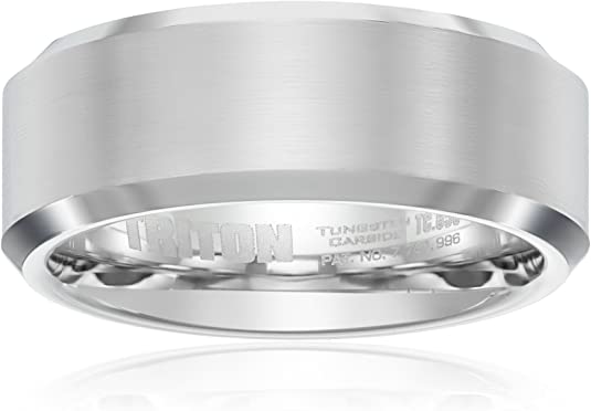 Tungsten Mens Wedding Bands