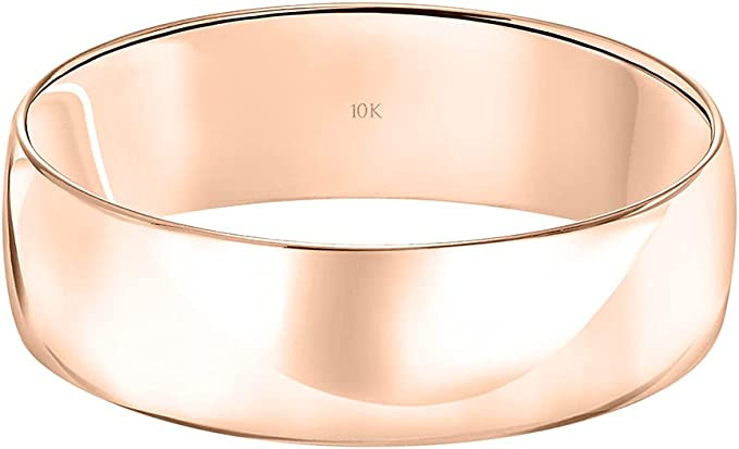 Rose Gold Wedding Bands