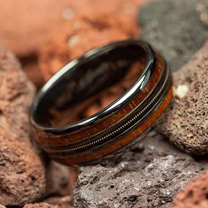 Wood Wedding Bands