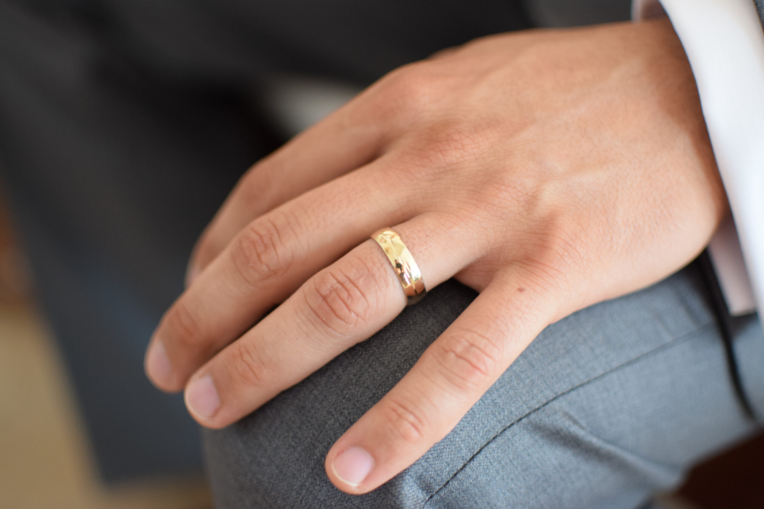 Nerdy wedding deals rings for guys