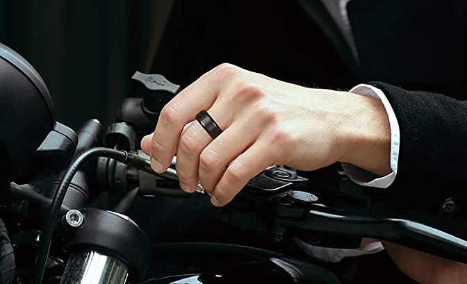Black Wedding Bands For Men