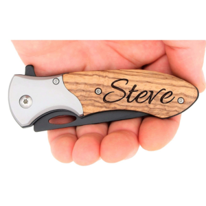 Personalized Laser Engraved Pocket Knife