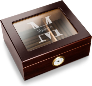 Personalized Humidor Bachelor Party Gift