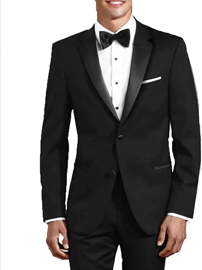 Neil Allyn Two Button Traditional Fit 100% Wool Tuxedo