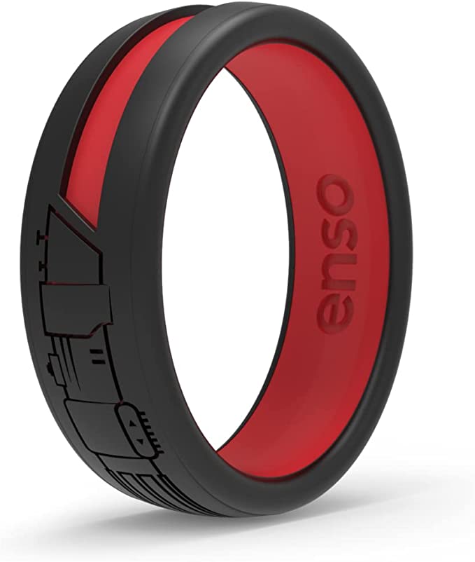 Enso Darth Vader Lightsaber Wedding Band