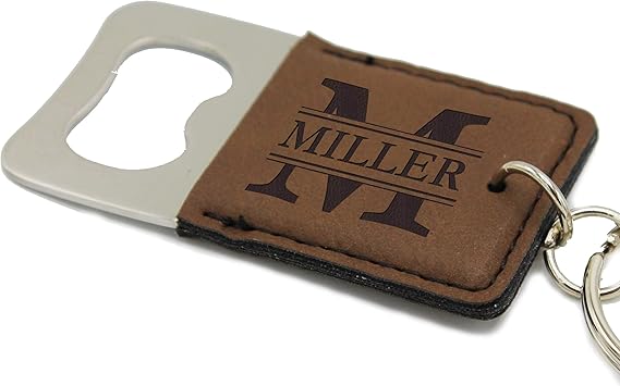 Custom Engraved Key Chain Bottle Opener
