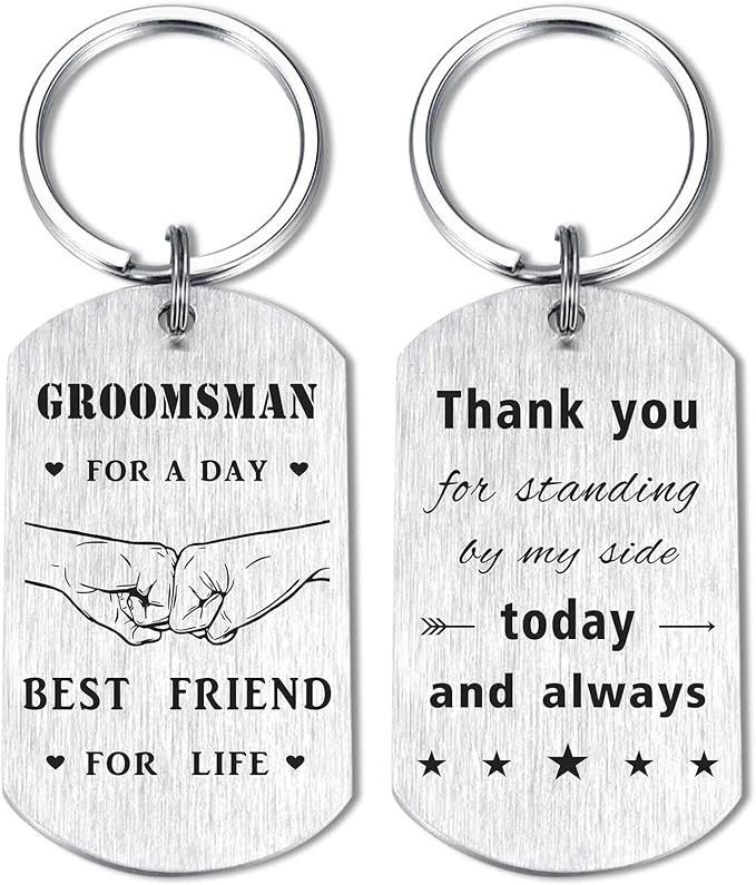 Alotozo Wedding Day Keychain