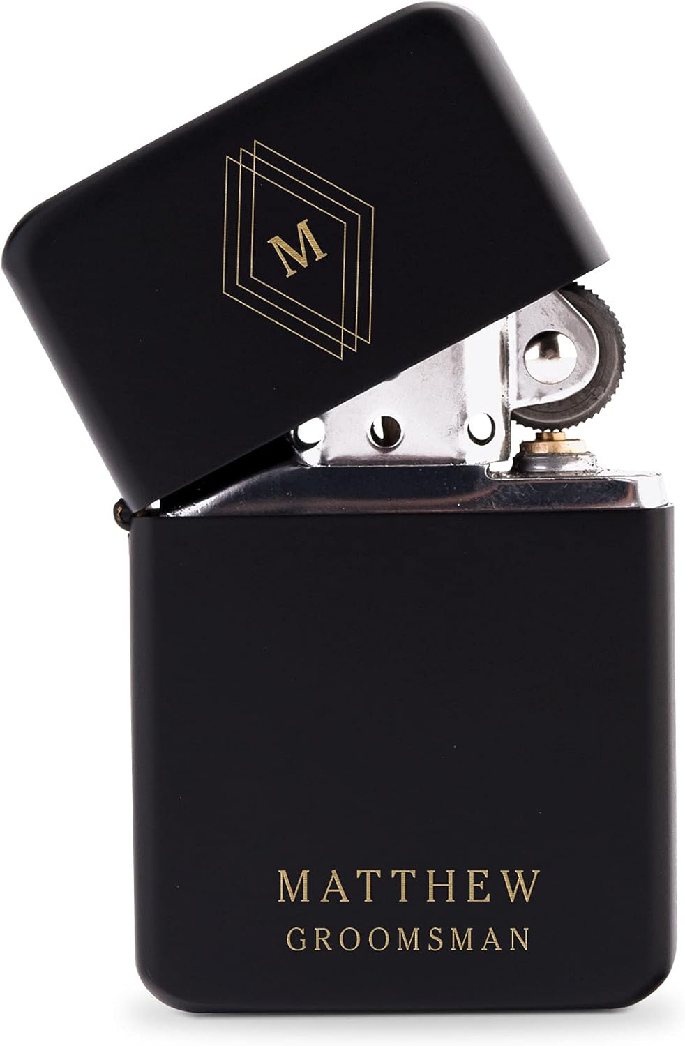 Weddingstar Custom Metal Windproof Personalized Lighter