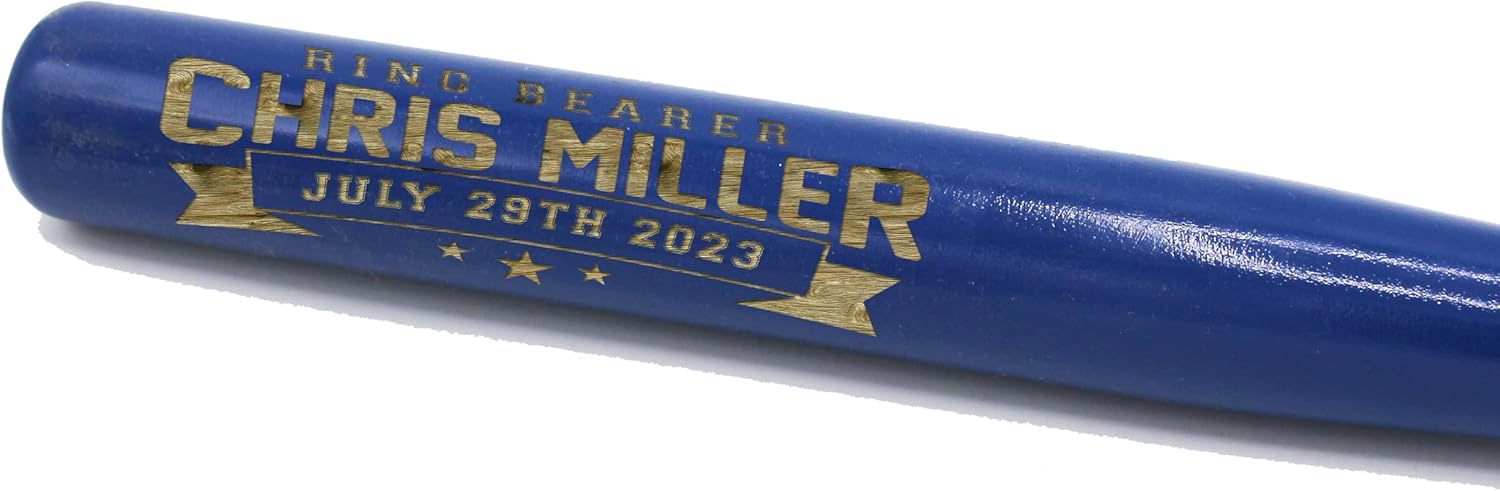 Personalized Mini 18'' Wood Baseball Bat