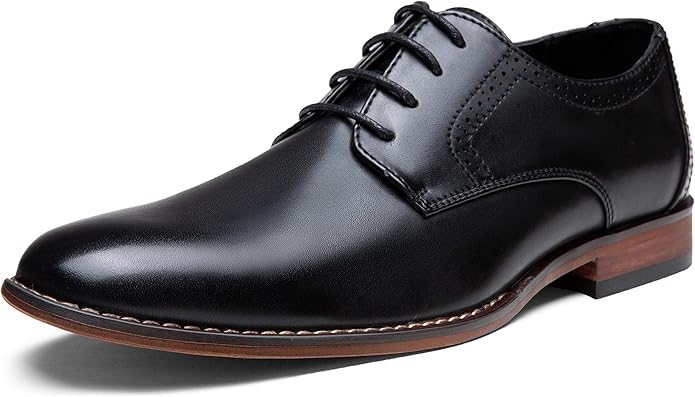 Vostey Men's Dress Shoes Classic Wingtip Brogue Men Oxfords 